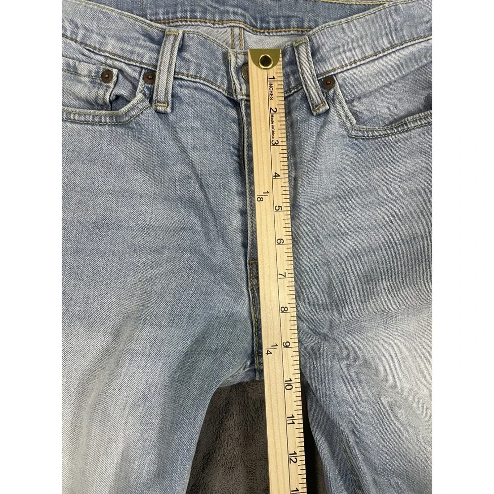 Levi's 514 Straight Fit Jeans 29x30 Light Wash Blue‎ Denim Stretch